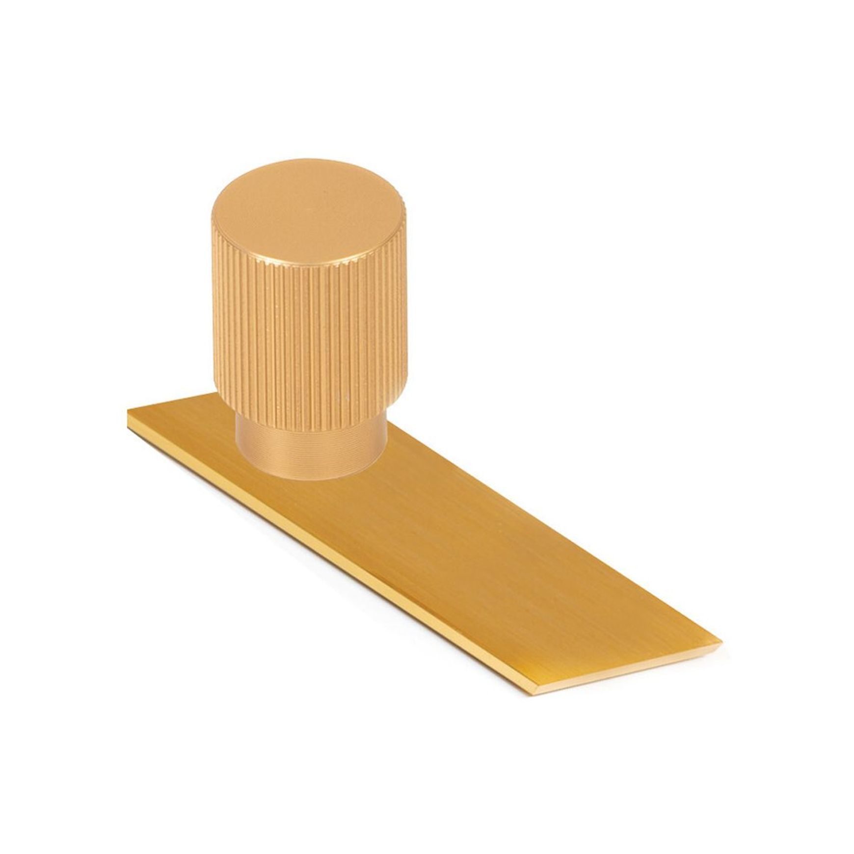 Momo Arpa Round Cabinet Knob And Backplate