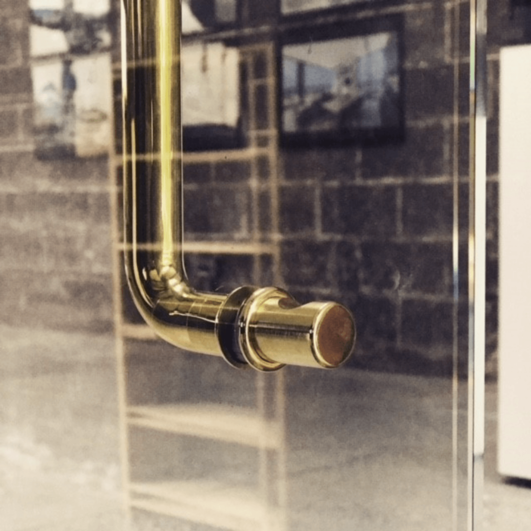HB2260 Brass Knob for Brass D Pull Handles or Cabinetry