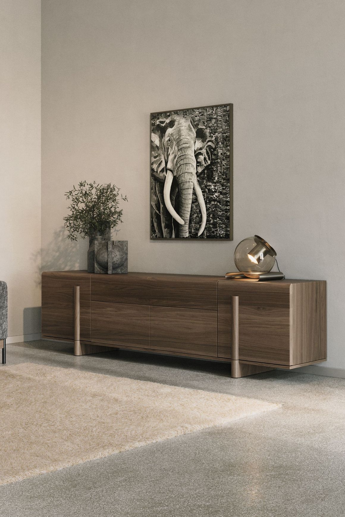 Brutalist Sideboard
