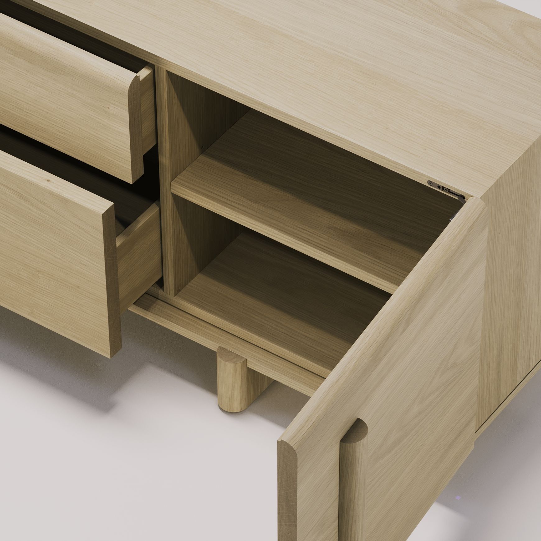 Brutalist Sideboard