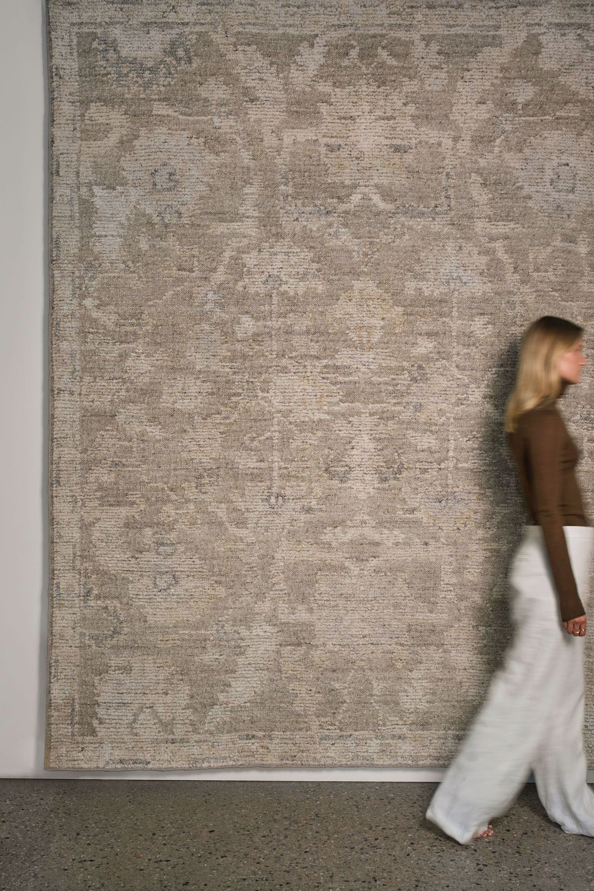 Olarak Grey l Handknotted Rugs