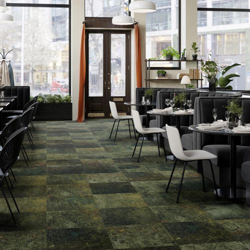 Apis modular carpet tile collection from Fletco Carpets