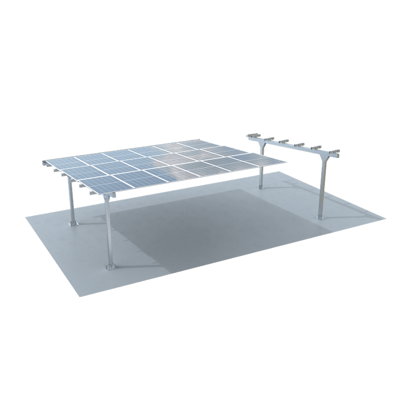 Modular Light Steel Commercial Solar Carport