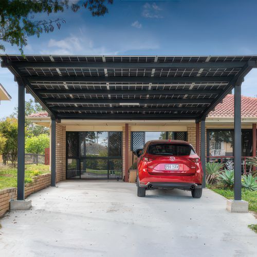 VELA Plus Solar Carport | Double