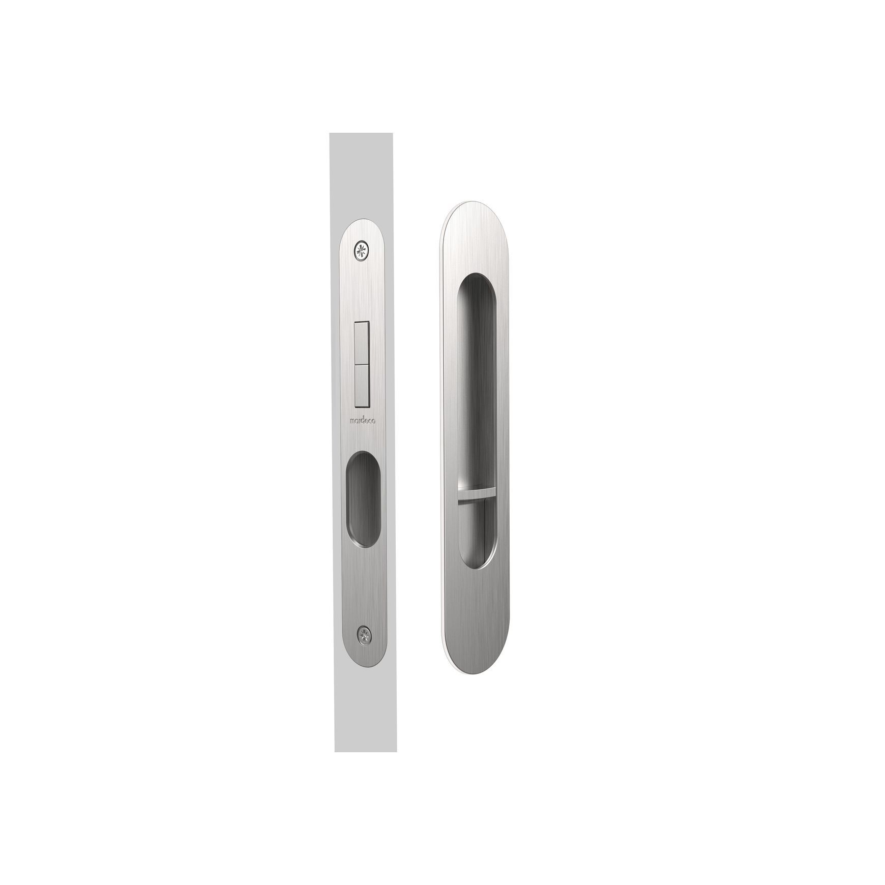 Oval M-Series 9004 Flush Pull Privacy Set
