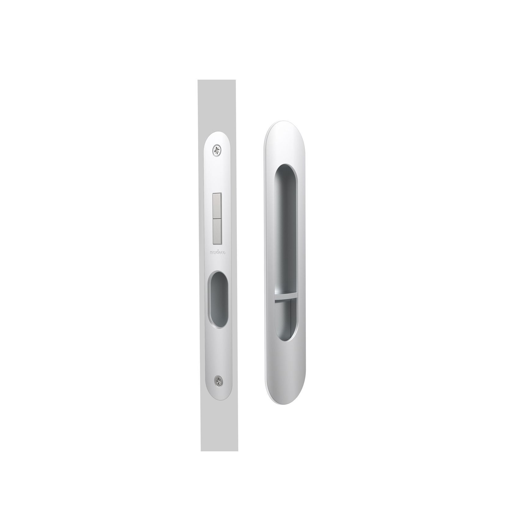 Oval M-Series 9004 Flush Pull Privacy Set