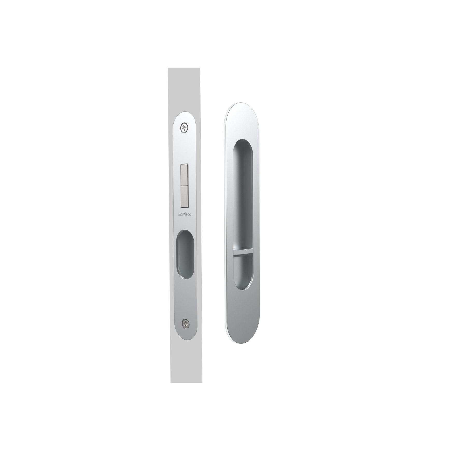 Oval M-Series 9004 Flush Pull Privacy Set
