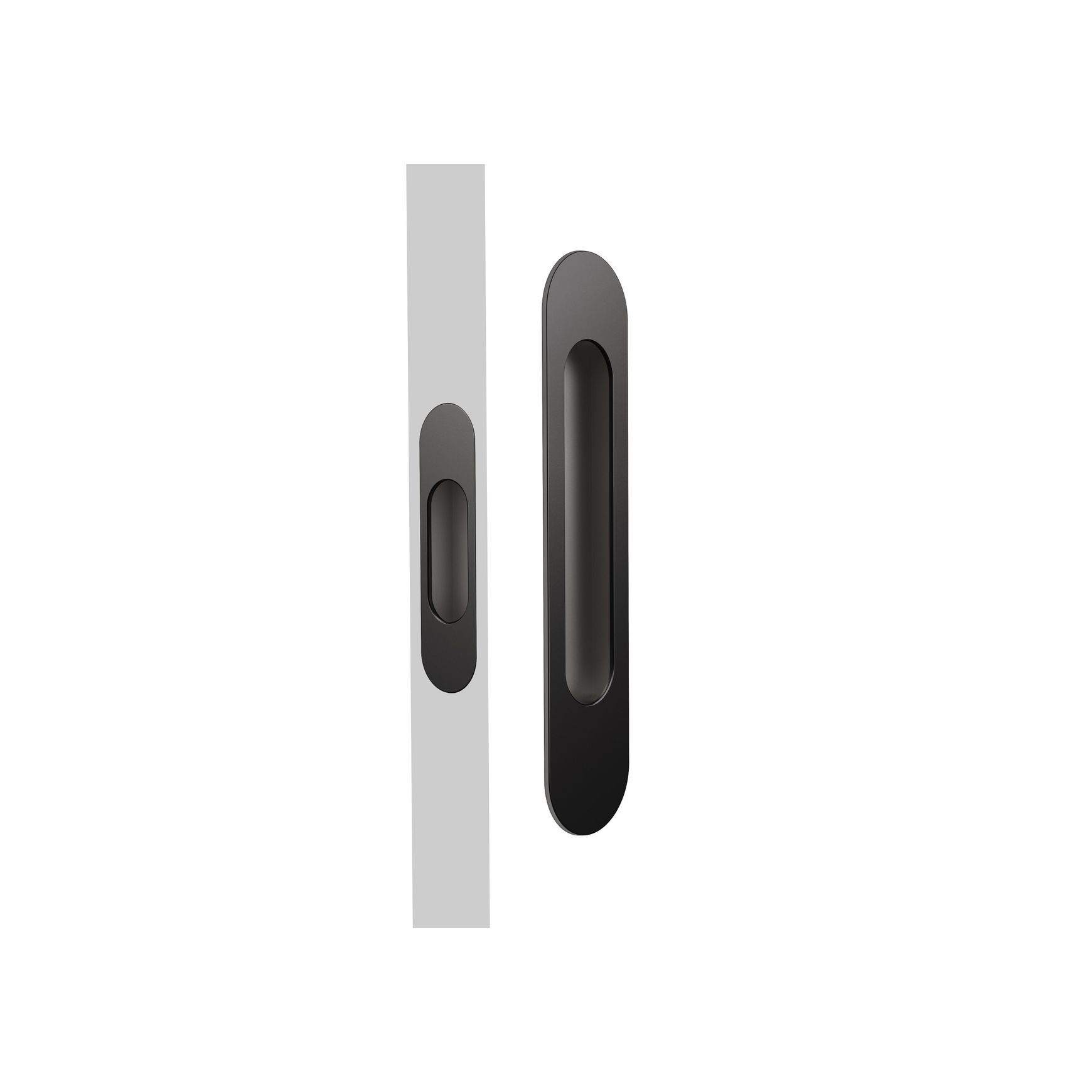 Mardeco Oval M-Series 9008 Flush Pull Set