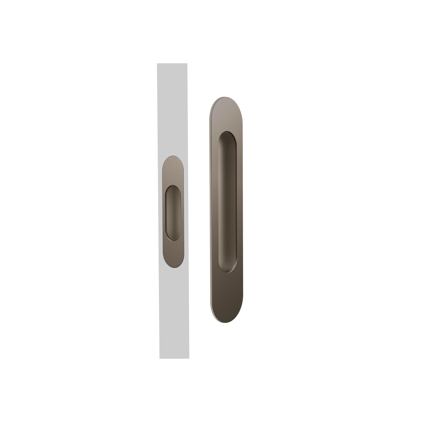 Mardeco Oval M-Series 9008 Flush Pull Set