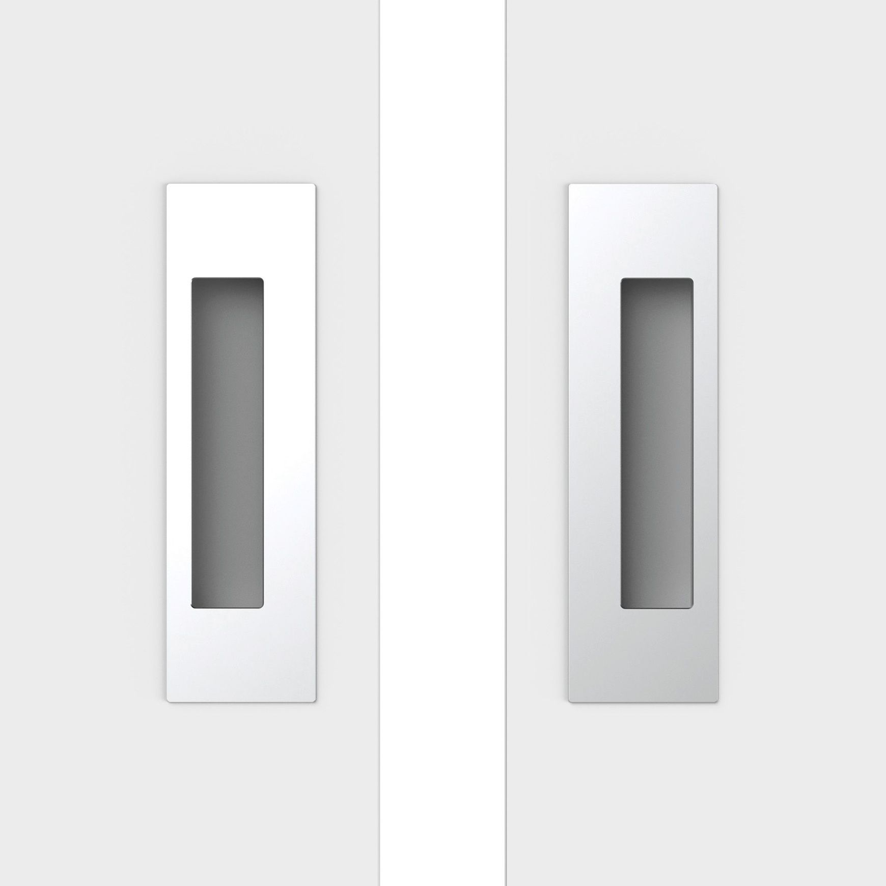 8003 M-Series Offset Flush Pull