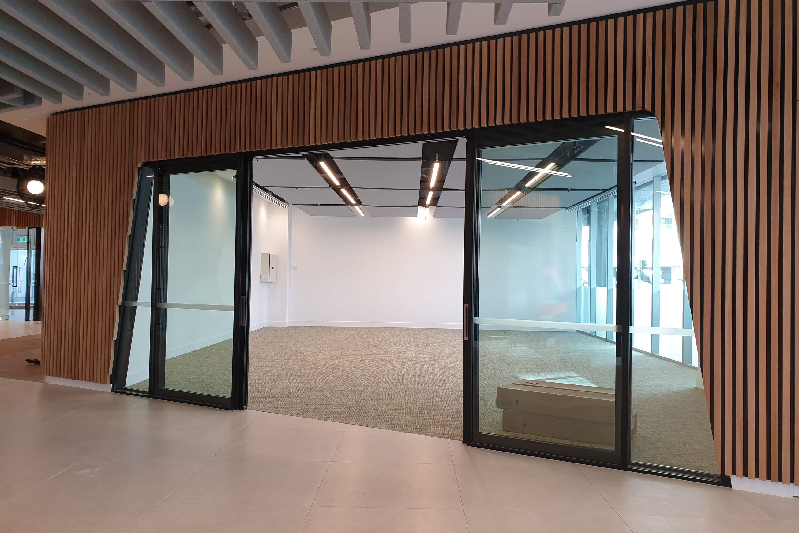 Acoustic Solid & Glass Sliding Doors