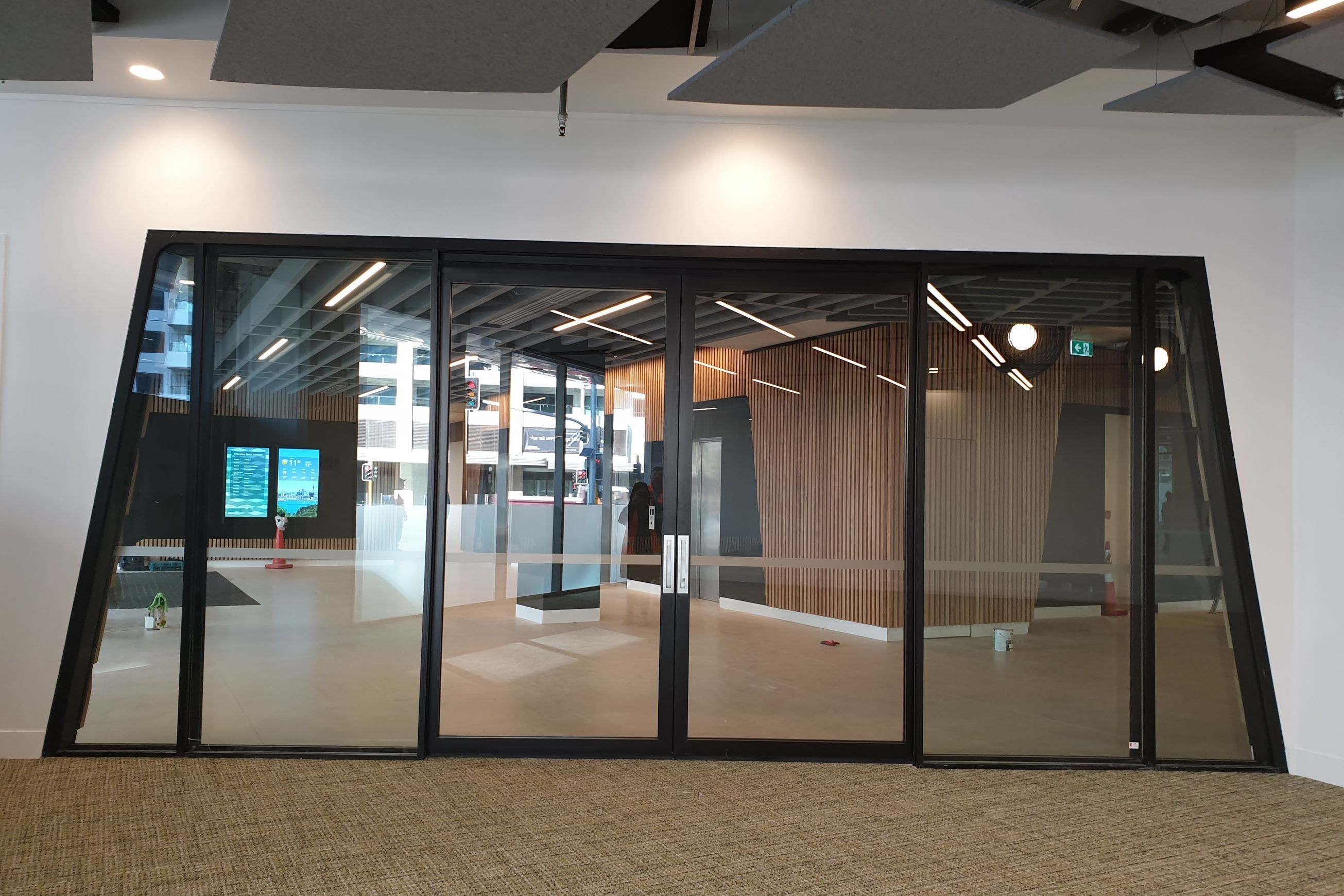 Acoustic Solid & Glass Sliding Doors