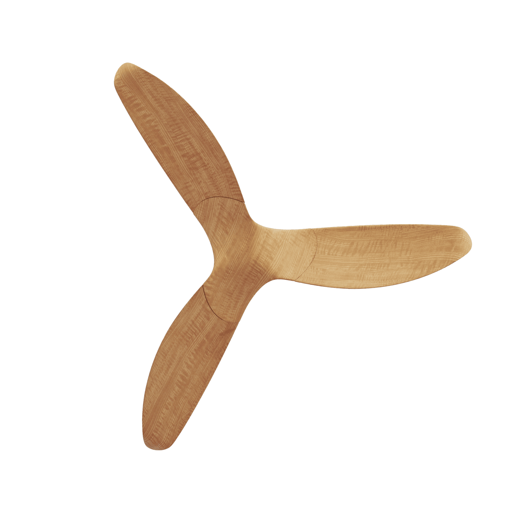 Aeratron AE3+ Ceiling Fan - Black/Light Timber Finish