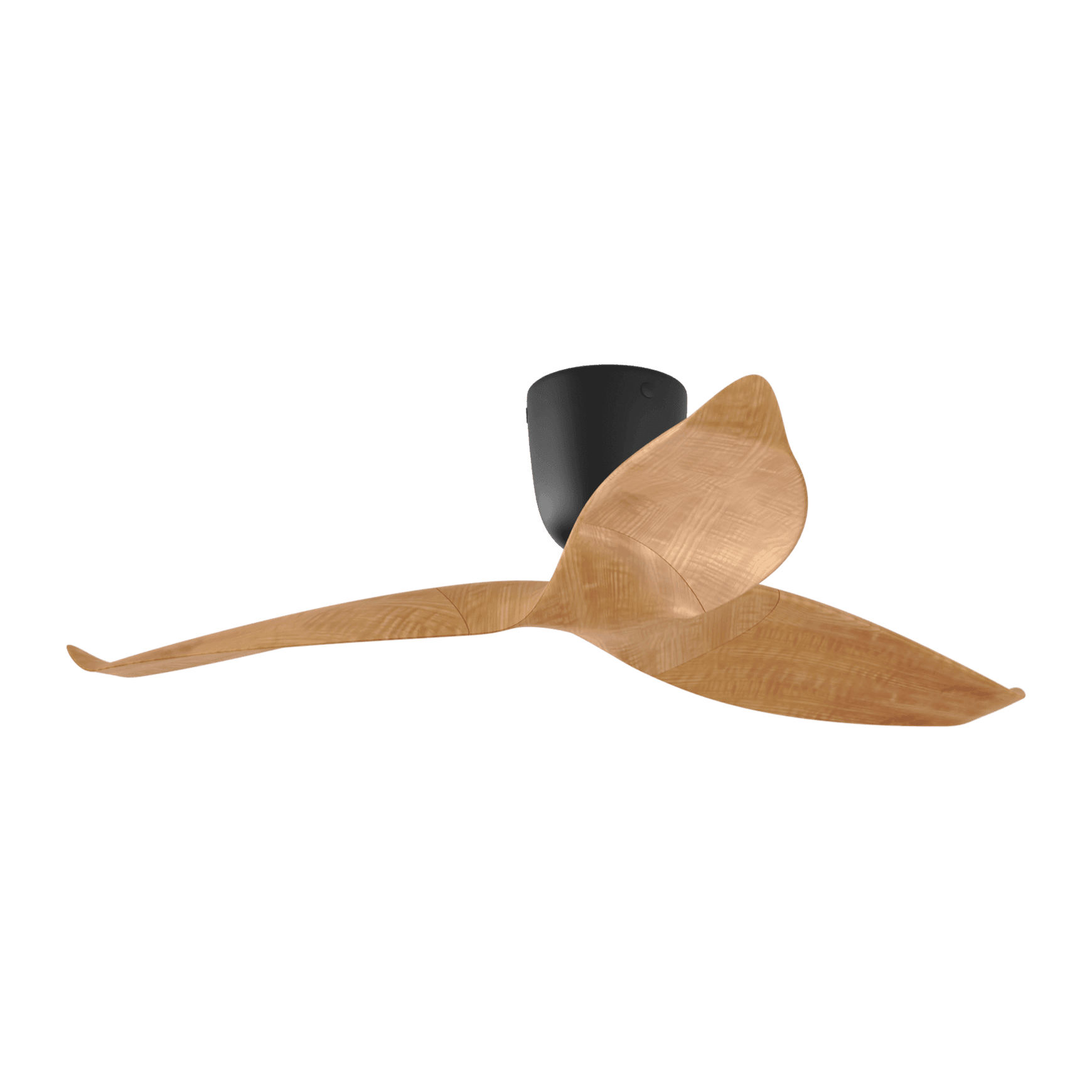 Aeratron AE3+ Ceiling Fan - Black/Light Timber Finish