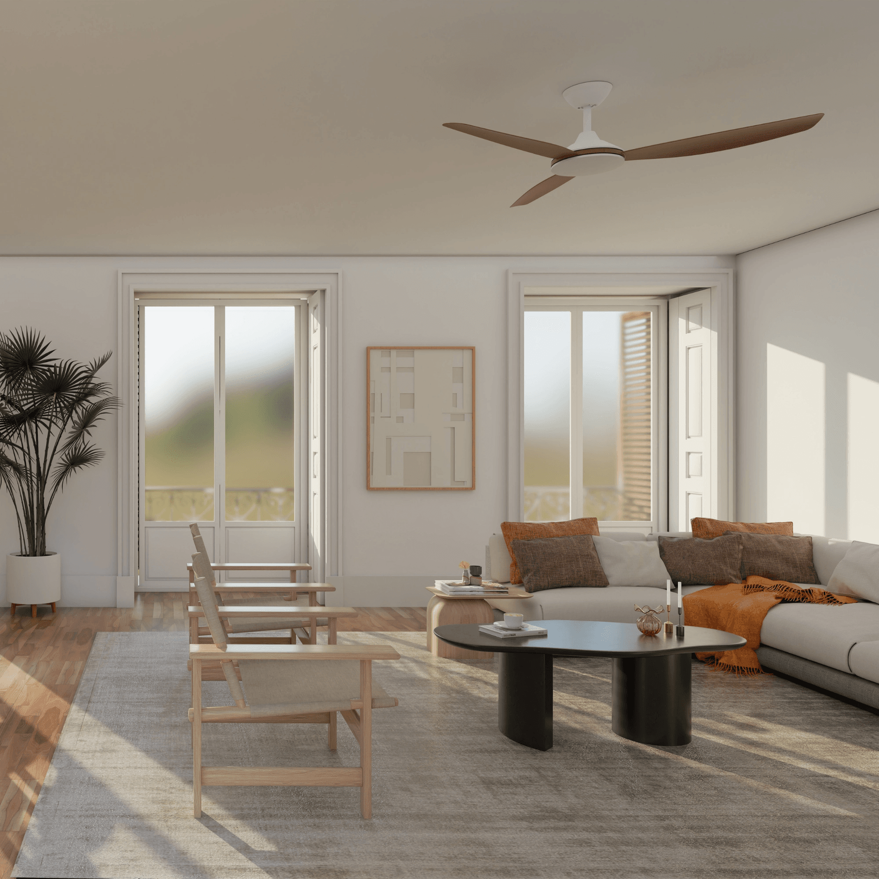 Condor Smart Indoor/Outdoor 3-Blade Ceiling Fan