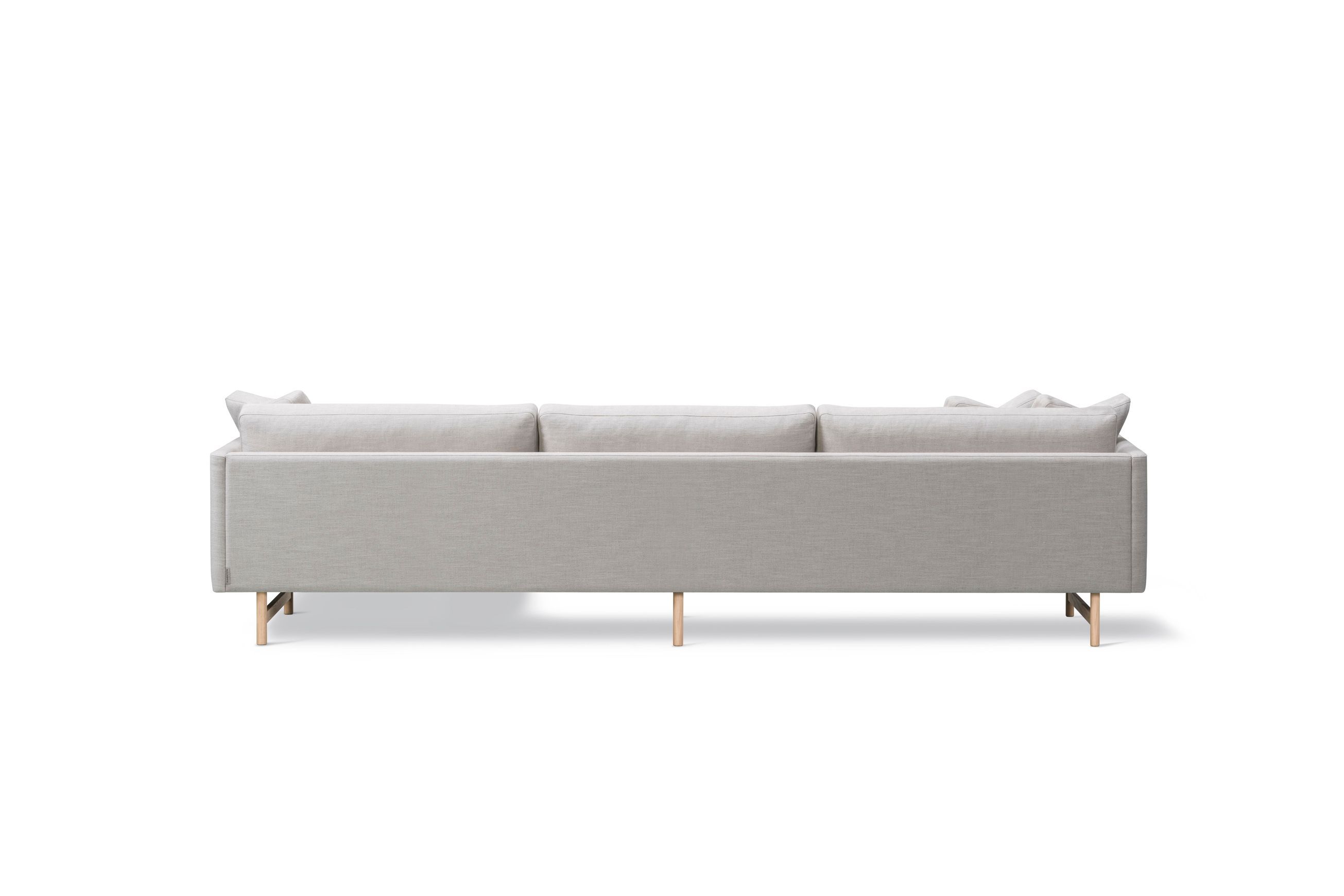 Calmo 3-seater Chaise 95 Wood by Fredericia