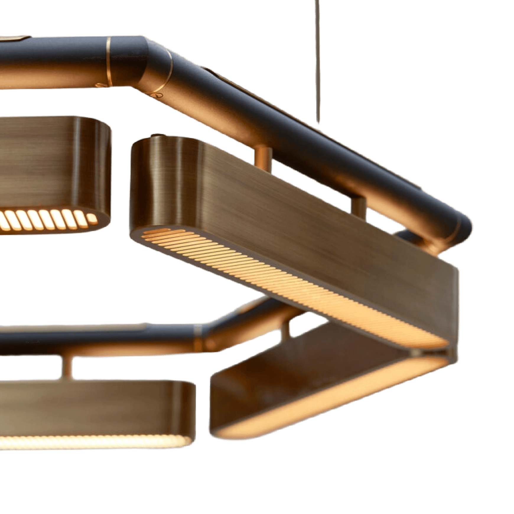 Colt Hexagon Chandelier