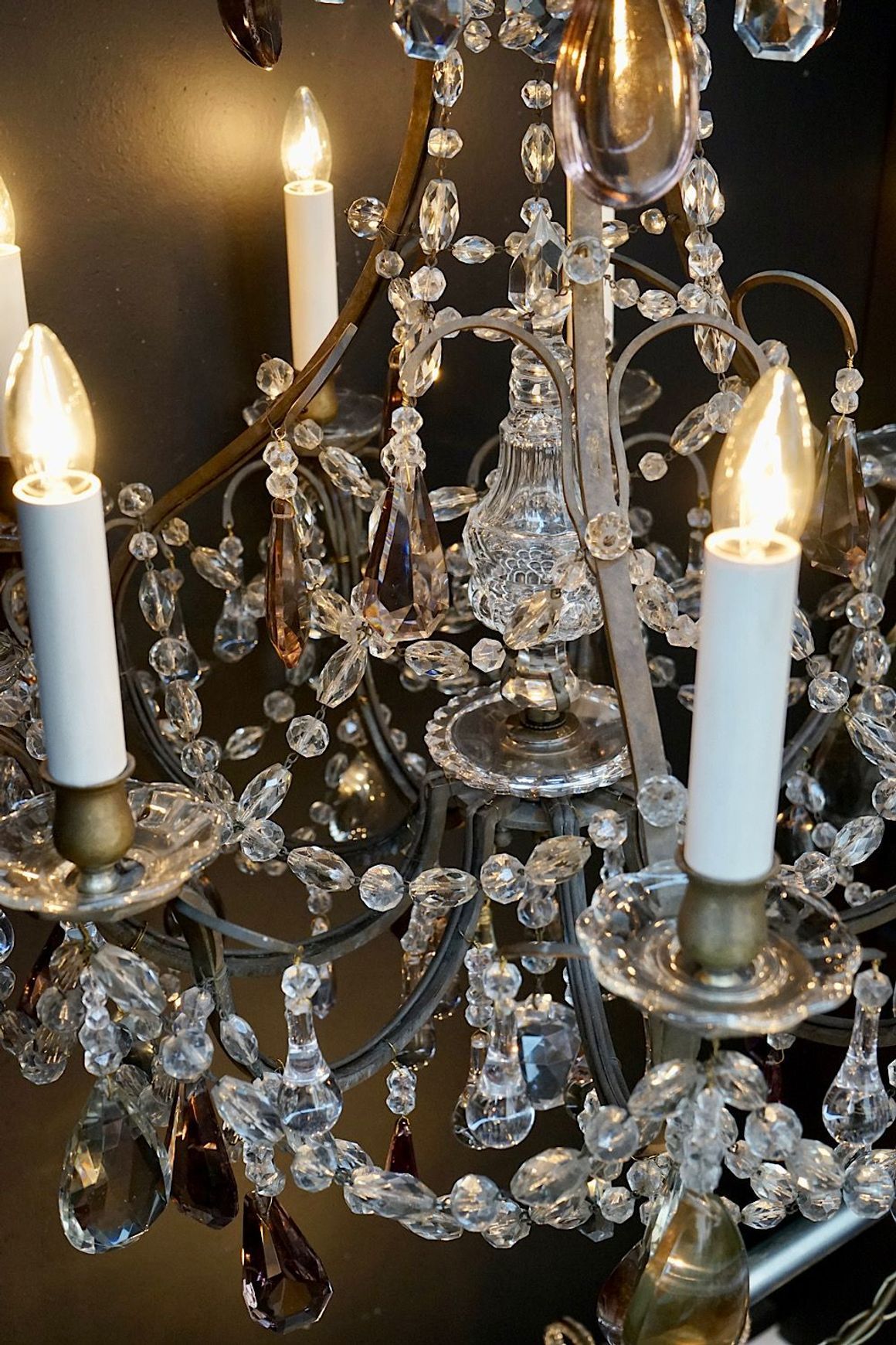 Large Antique French Chandelier