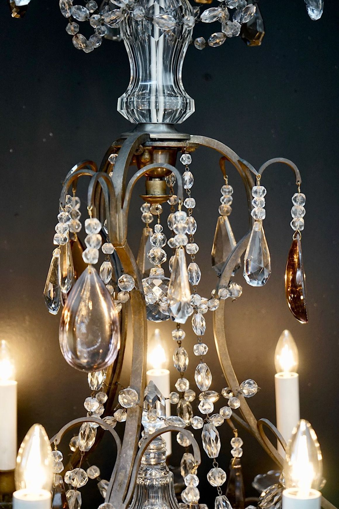 Large Antique French Chandelier