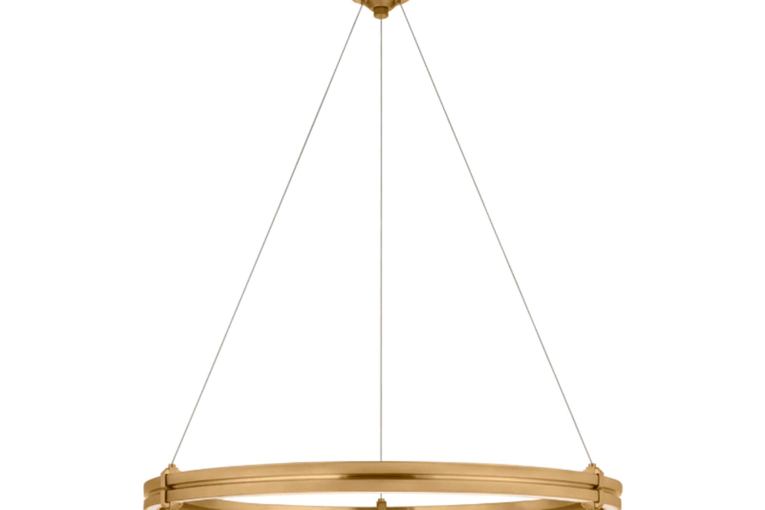 Paxton 32″ Ring Chandelier – Brass