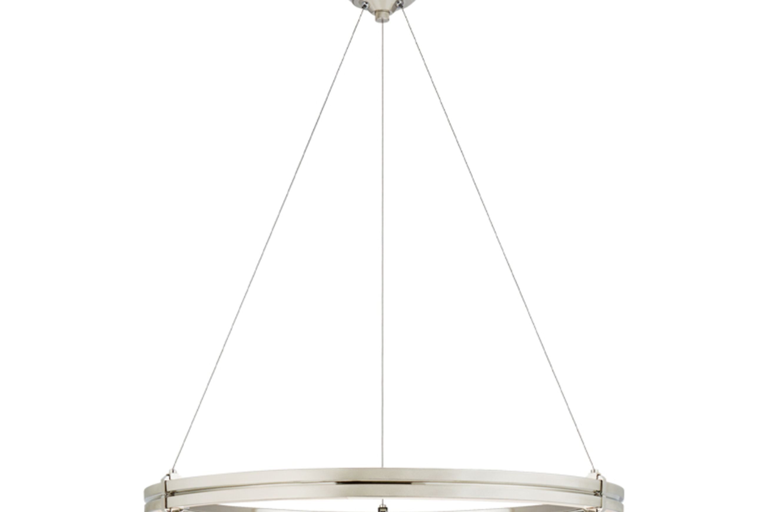 Paxton 32″ Ring Chandelier – Nickel