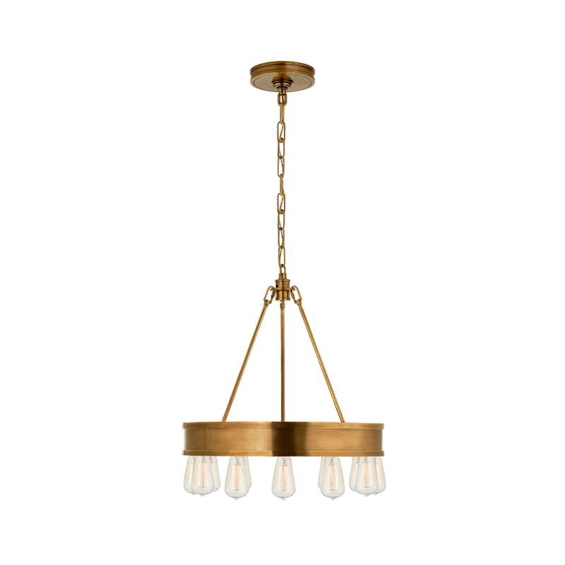 Roark 20″ Modular Ring Chandelier – Brass