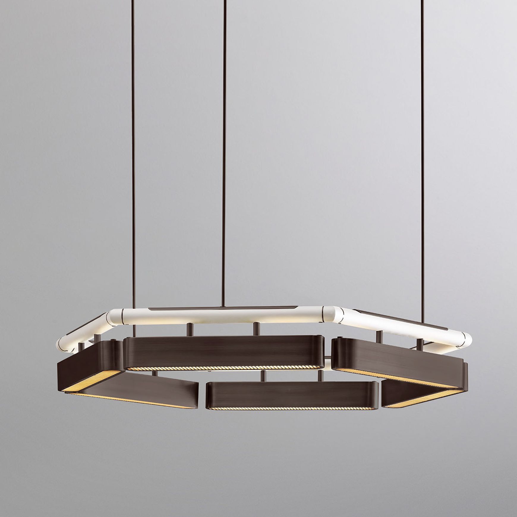 Colt Hexagon Chandelier