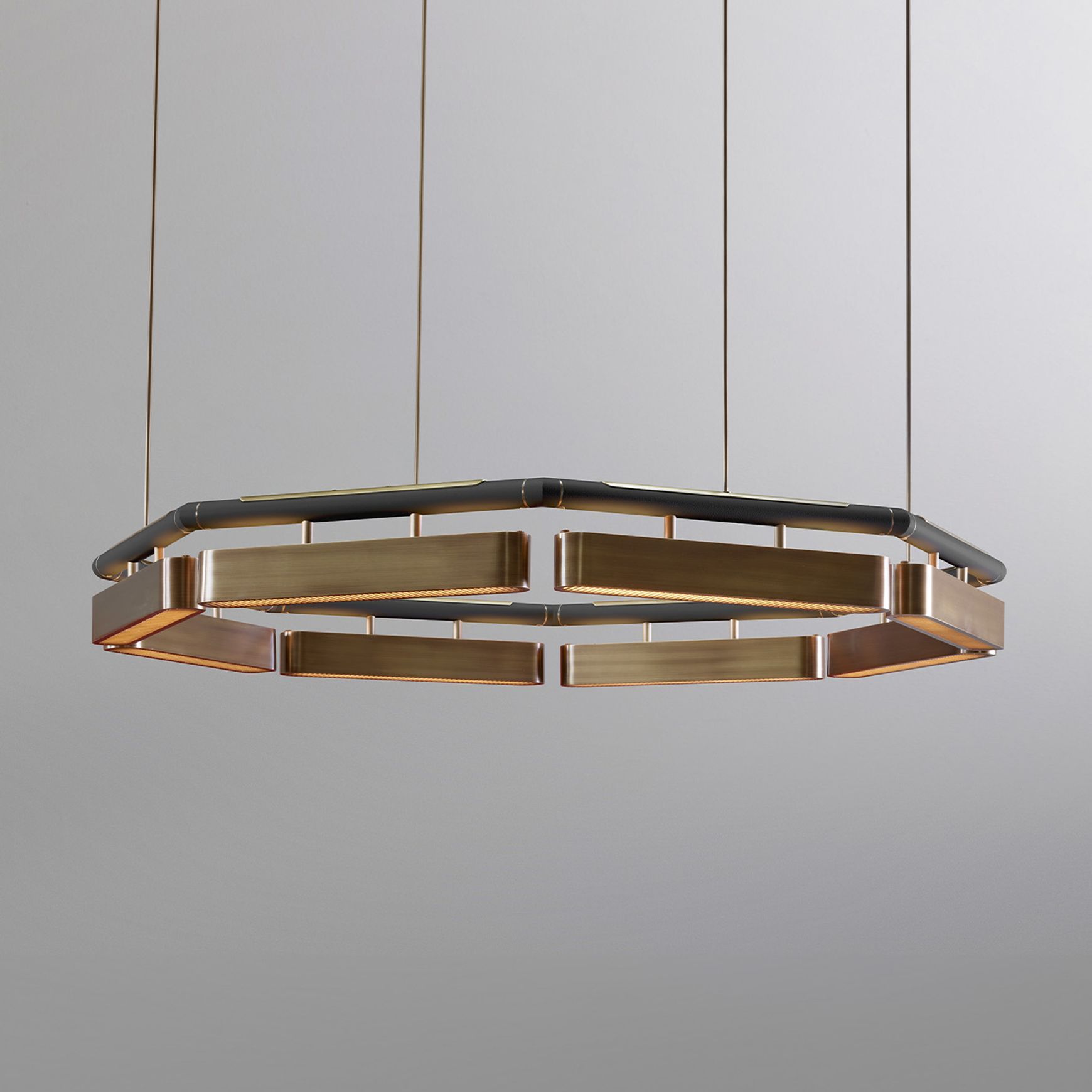 Colt Octagon Chandelier
