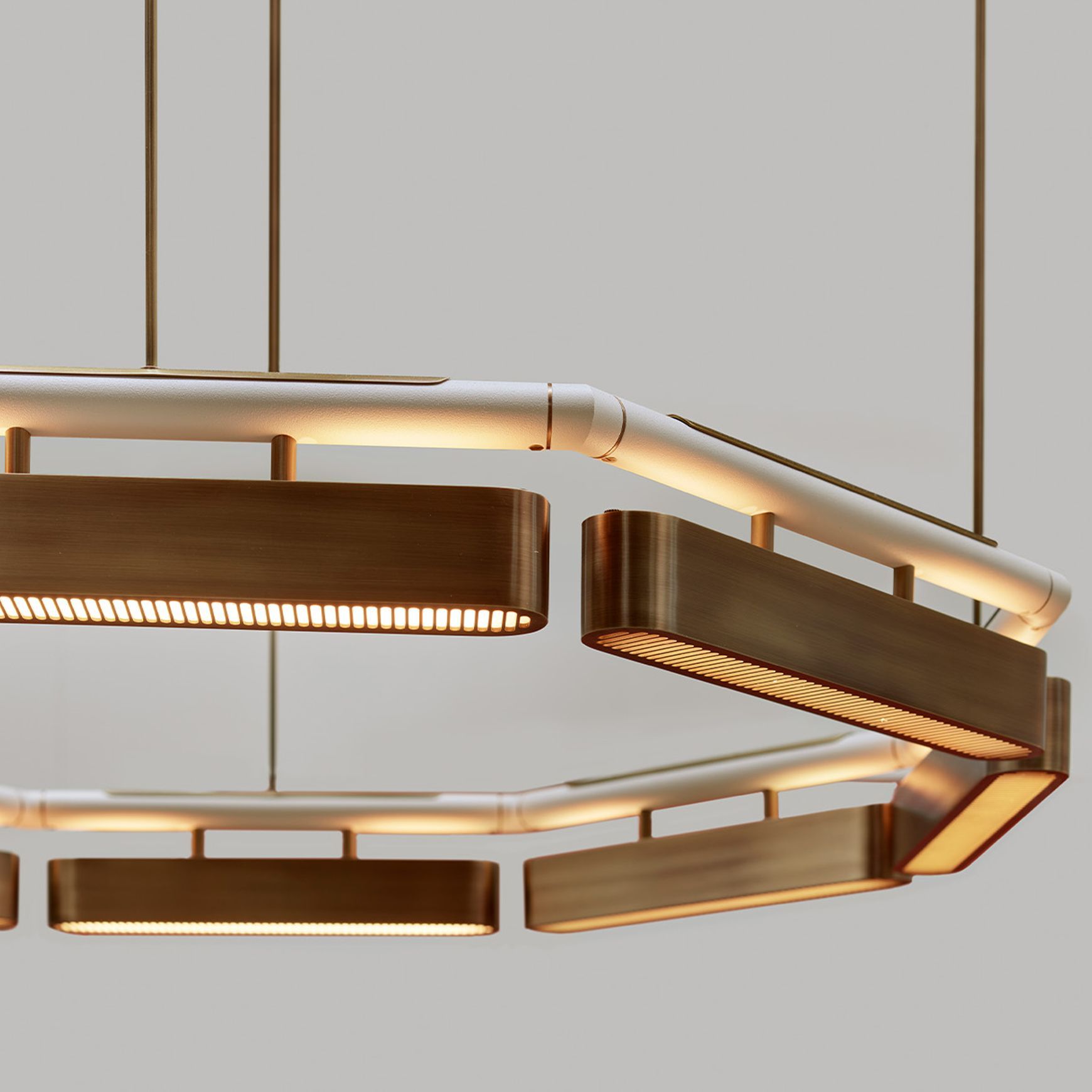 Colt Octagon Chandelier