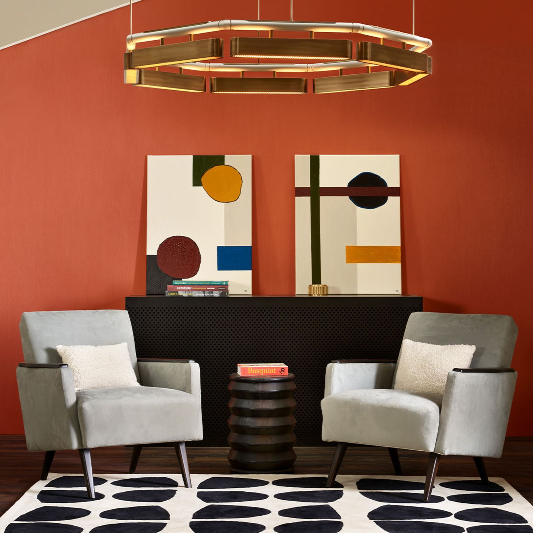 Colt Octagon Chandelier