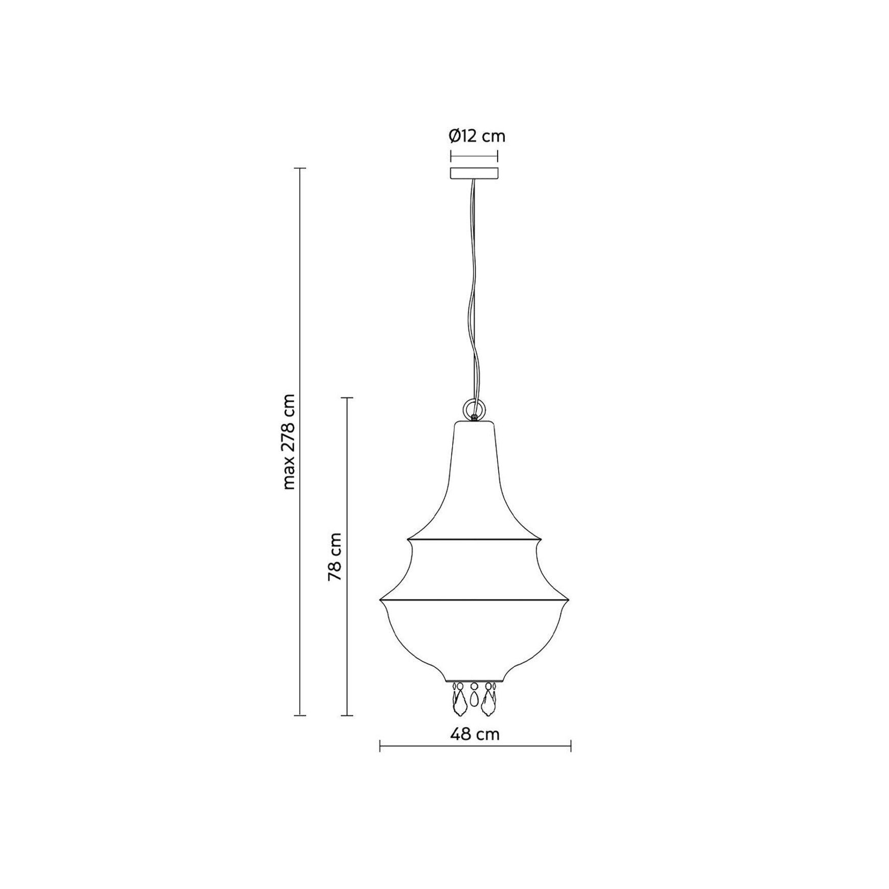 Lady D Pendant Light