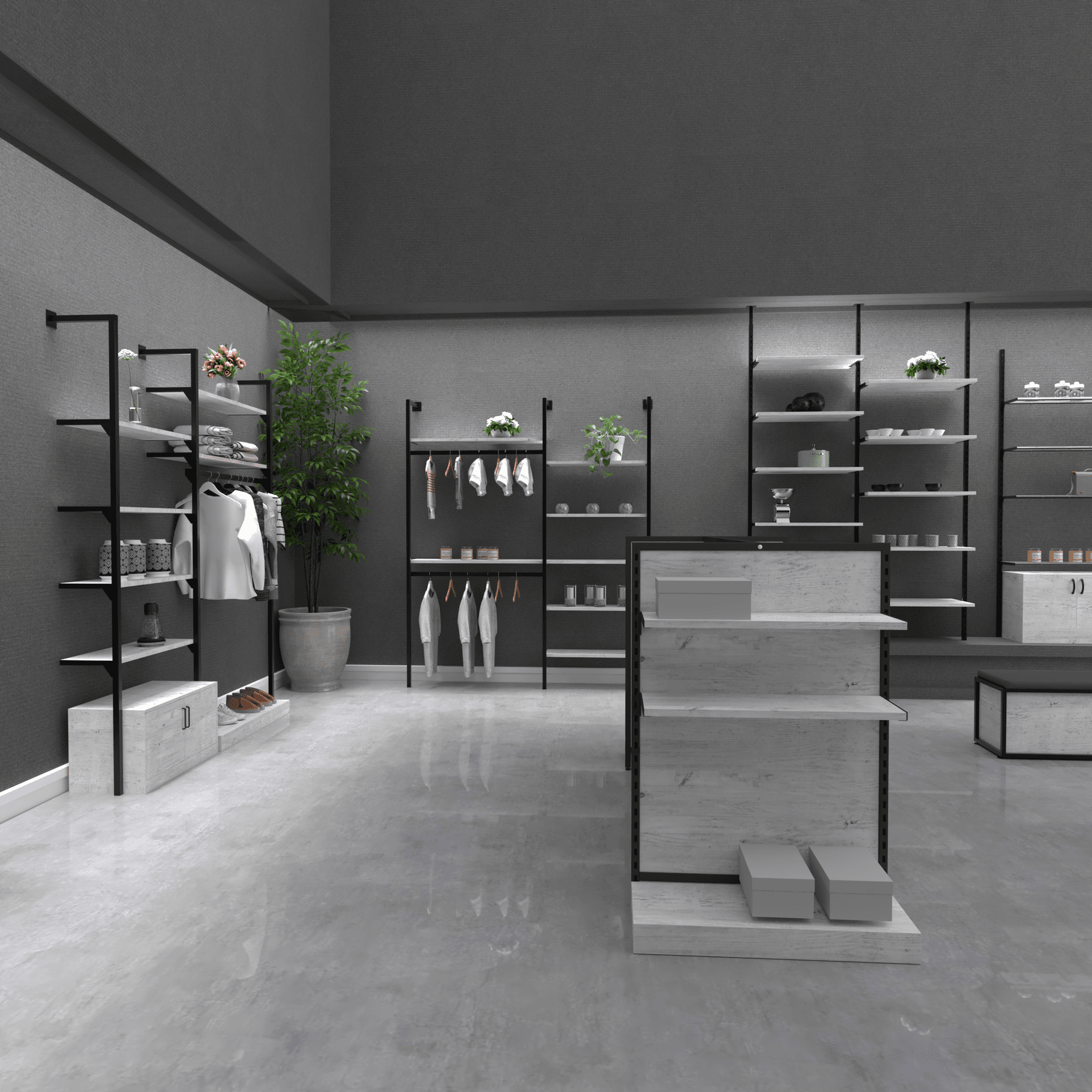 FlexiWall Modular Display System