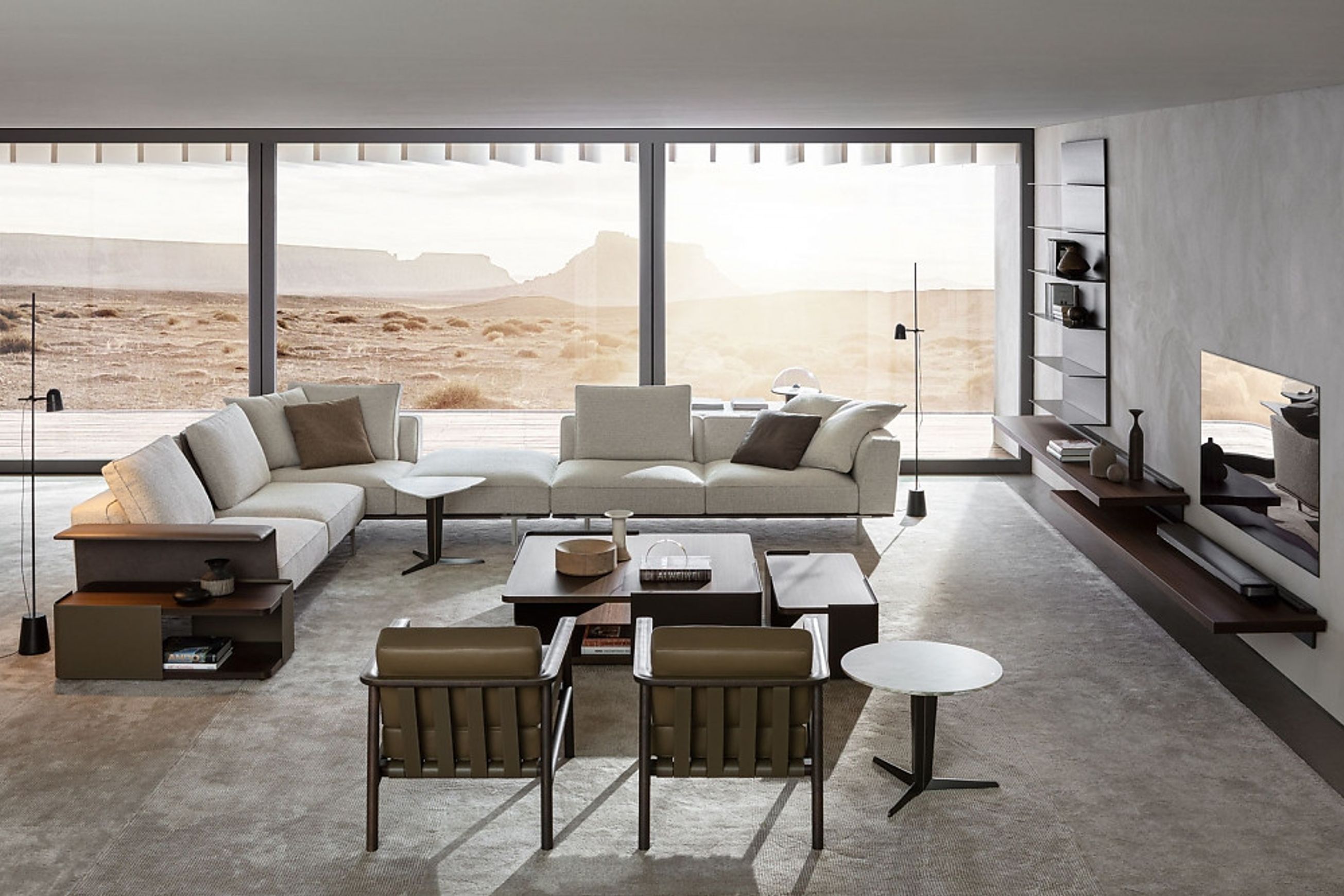 Hubert Coffee Table by Molteni&C
