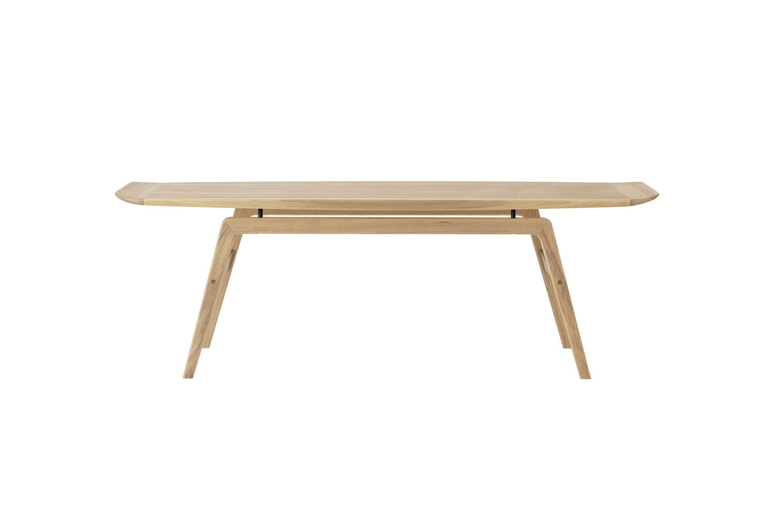 Surfboard Coffee Table with Shelf