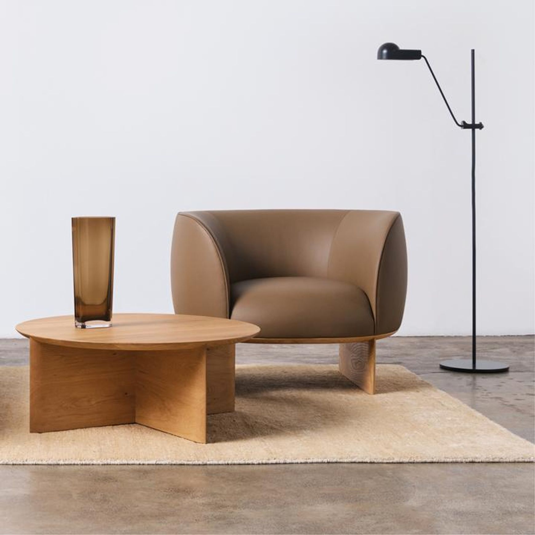 Nami Round Coffee Table by Nau