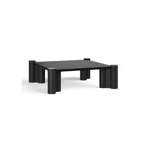 Hart Square Concrete Coffee Table | Black
