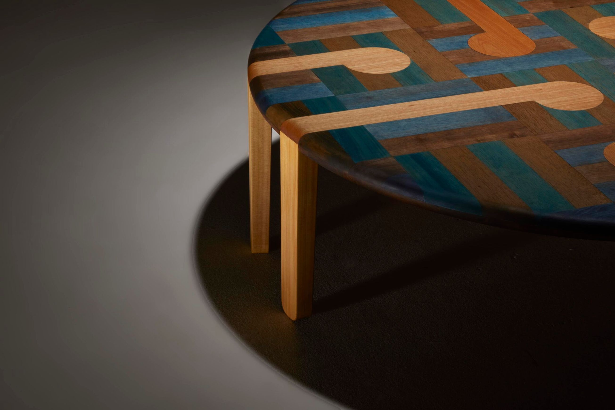 LETSWEAVE Coffee Table - Reclaimed Kauri & Rimu