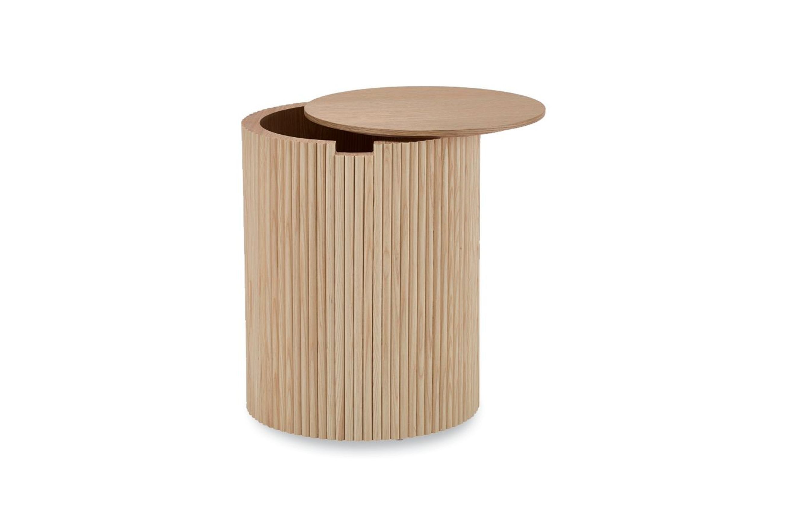 Ridge Side Table - Natural