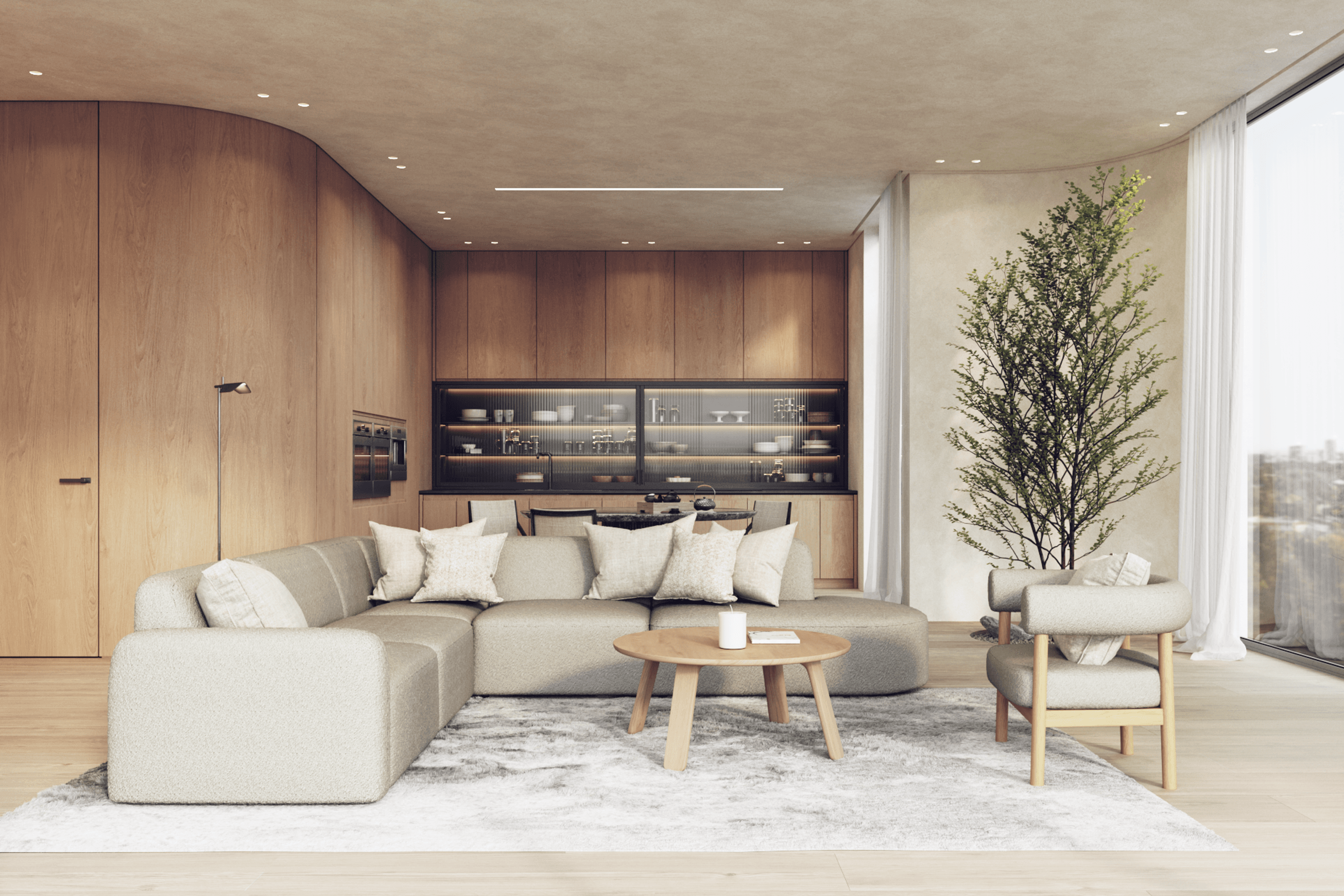Mateo Coffee Table - Round - 90cm