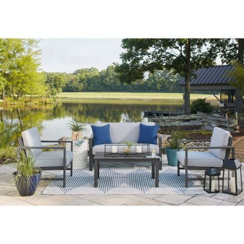 Avoca Outdoor 2+1+1 with Coffee Table Lounge Setting