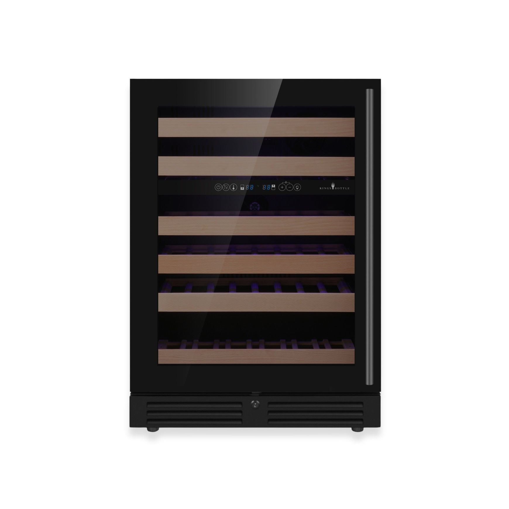 820mm Height Under Counter Glass Door Dual Zone