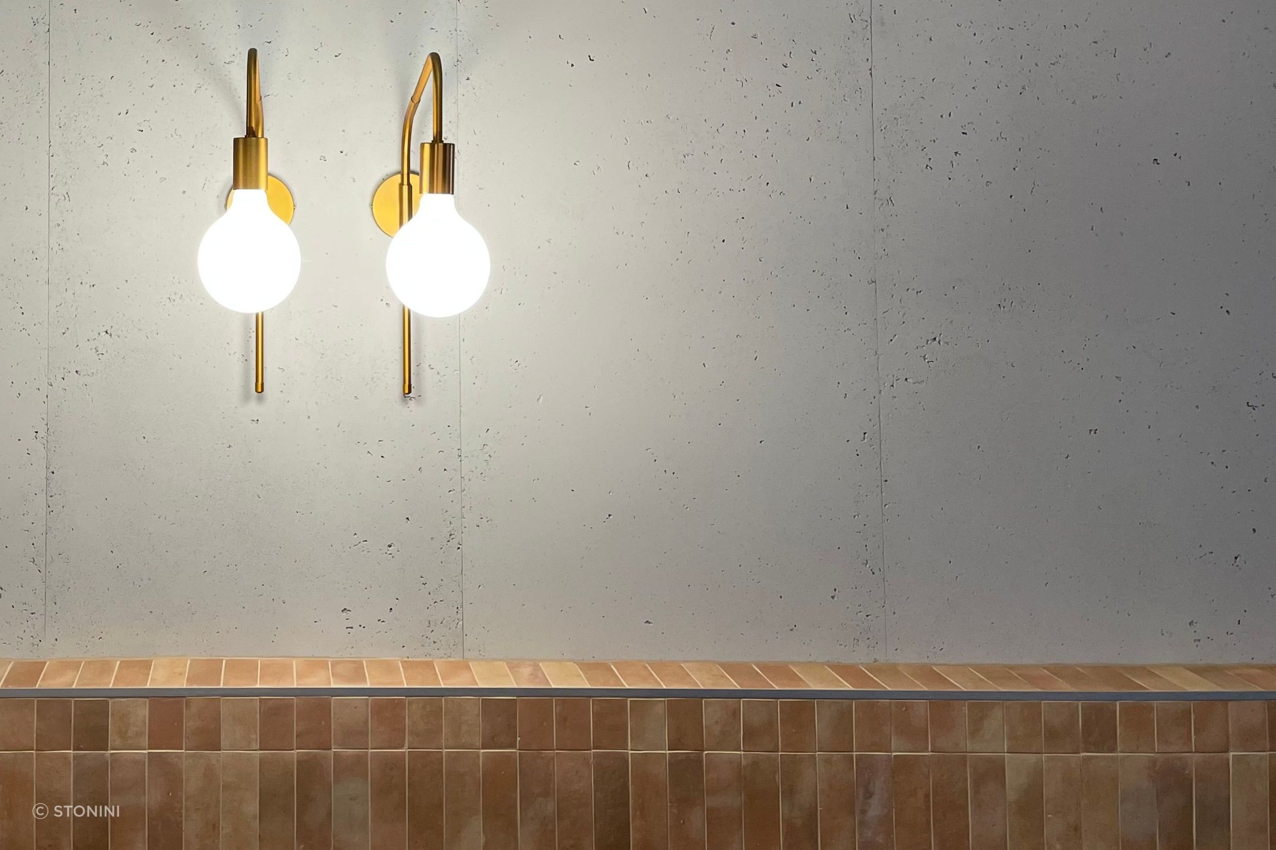 Pitted Concrete  Wall Panel