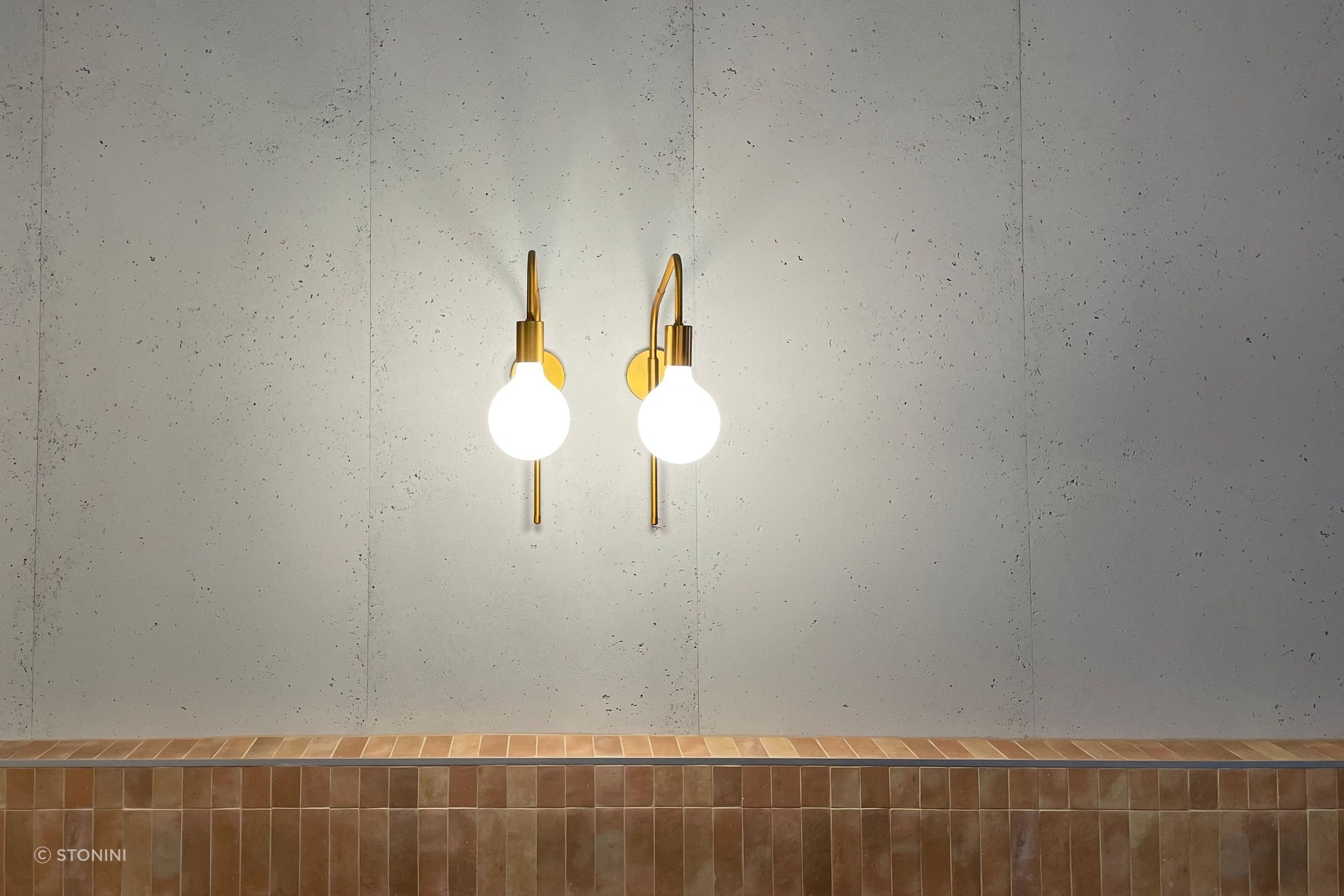 Pitted Concrete  Wall Panel