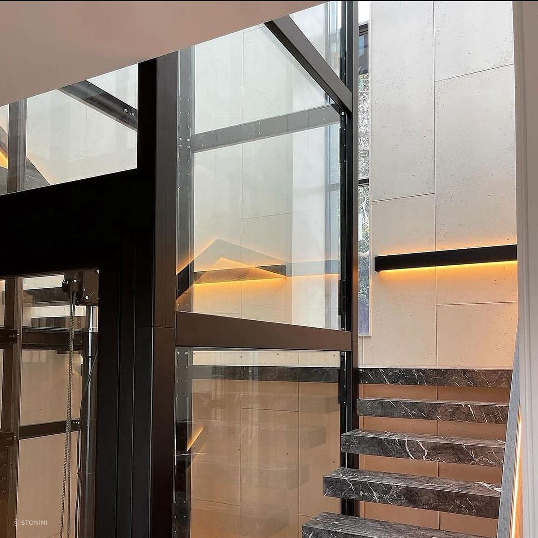 Pitted Concrete  Wall Panel