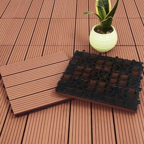 DIY Decking Tiles Redwood 300*300*20 - Pack of 10