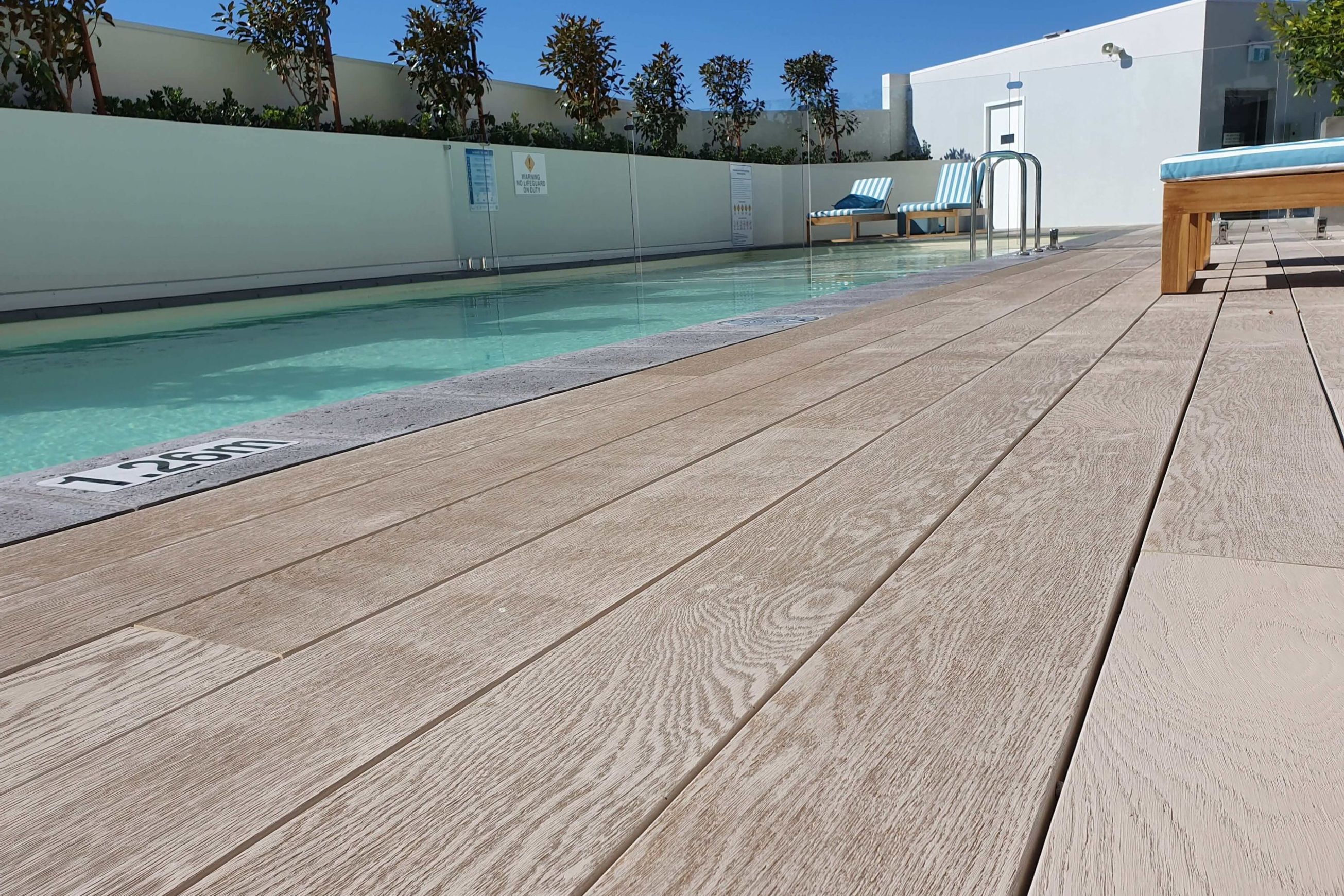 Millboard Limed Oak | Enhanced Grain Decking