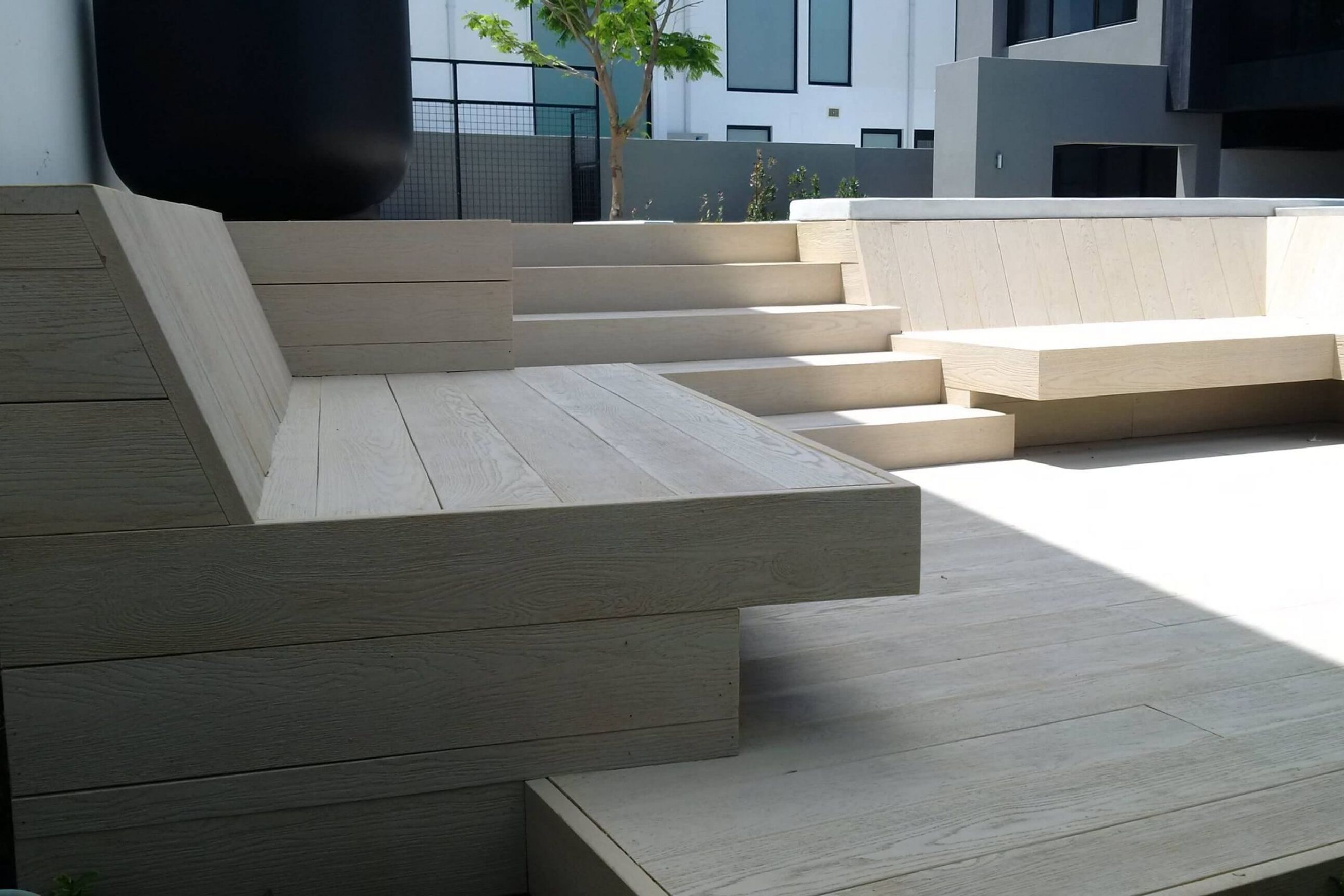 Millboard Limed Oak | Enhanced Grain Decking