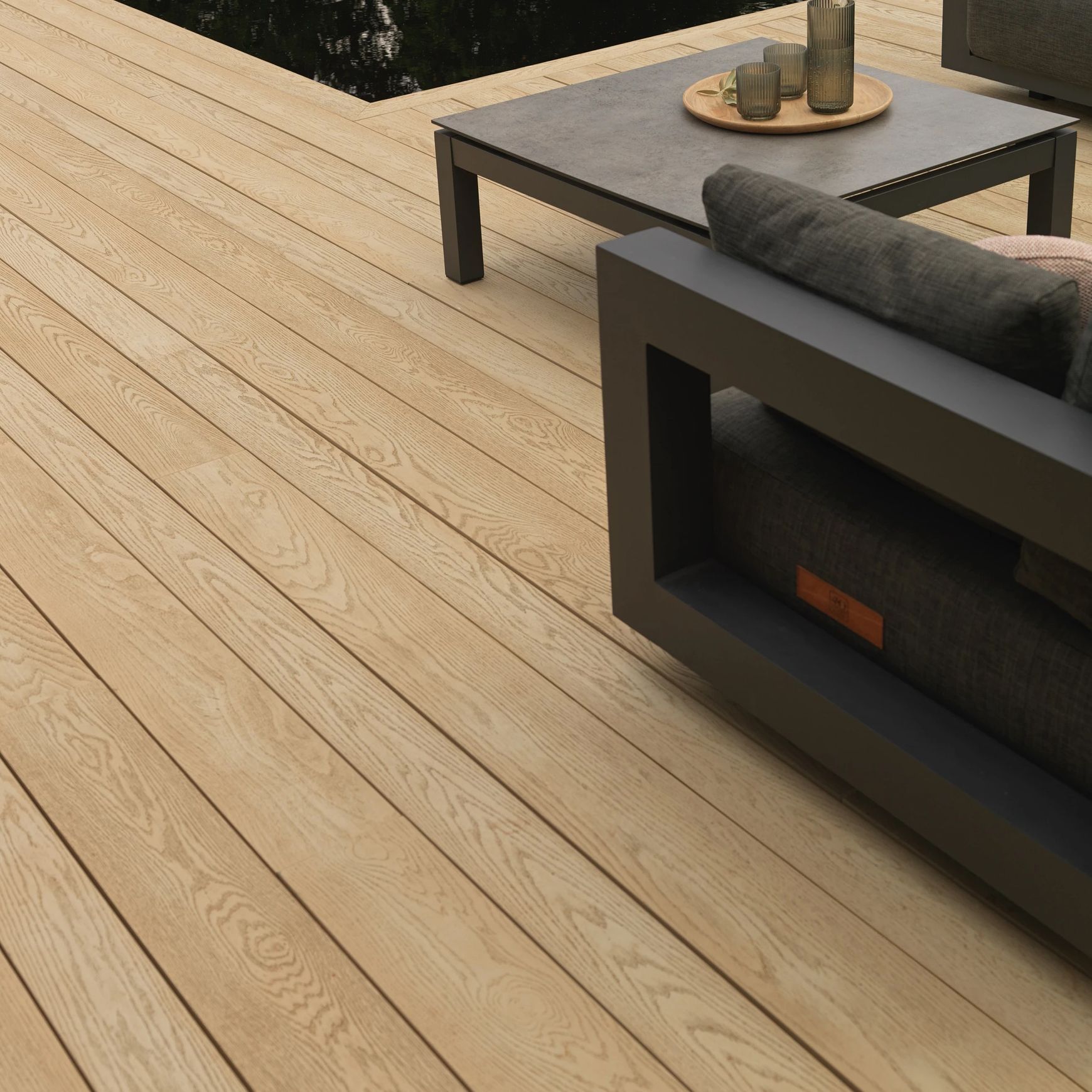 Millboard Ashwood | Enhanced Grain Decking