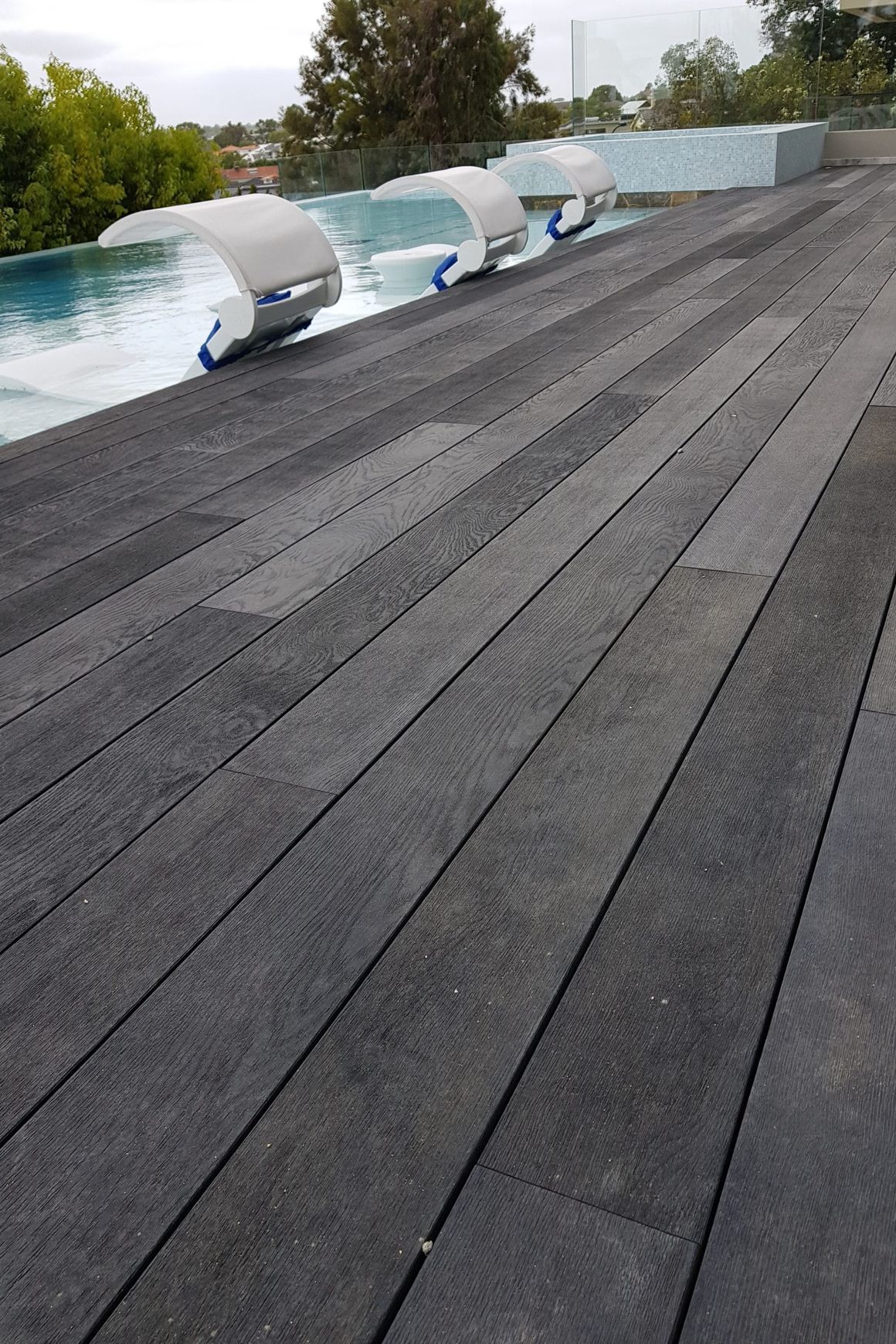 Millboard Burnt Cedar | Enhanced Grain Decking