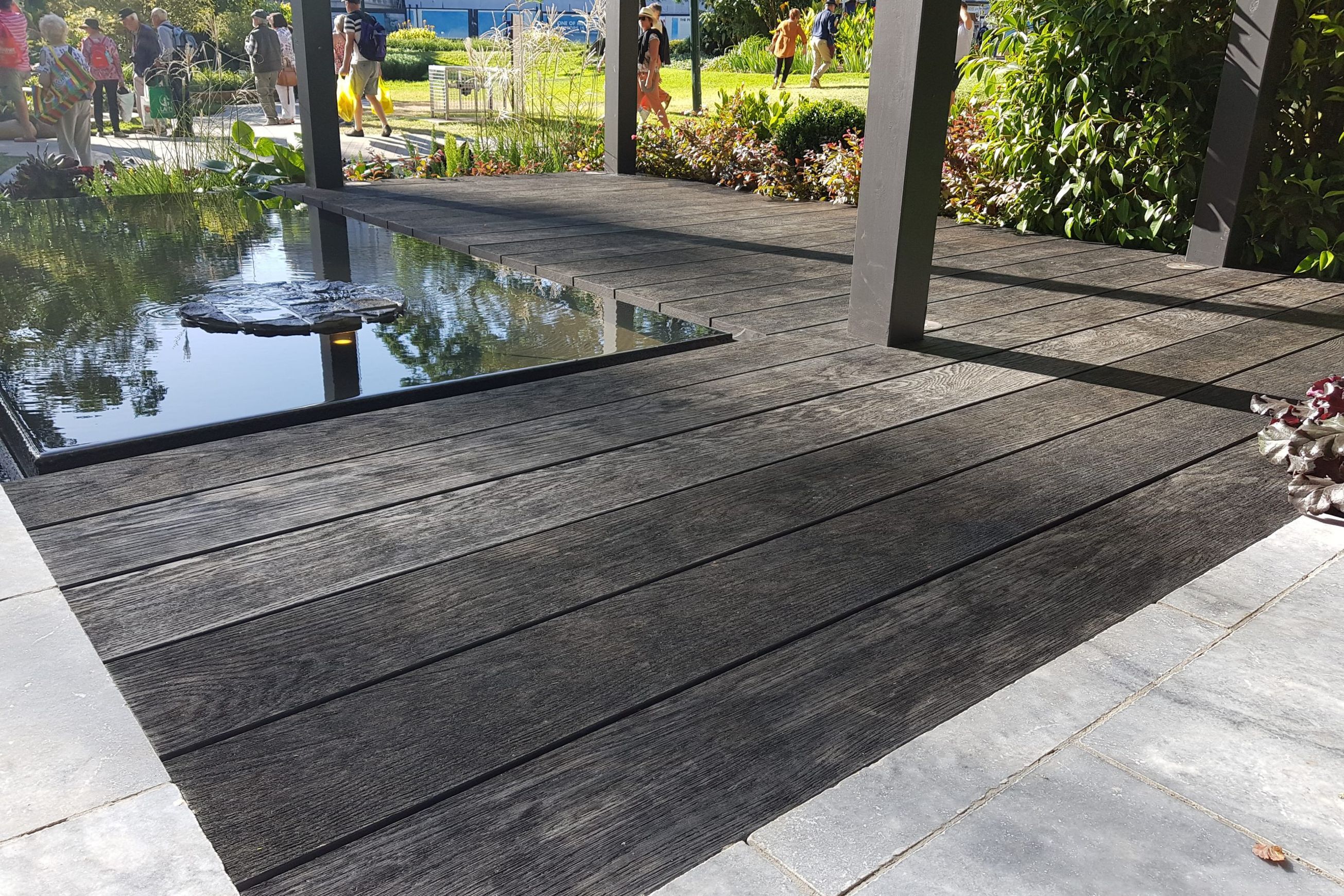 Millboard Burnt Cedar | Enhanced Grain Decking